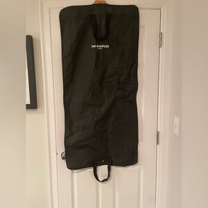 THE KOOPLES GARMENT BAG clothing bad tote black and white